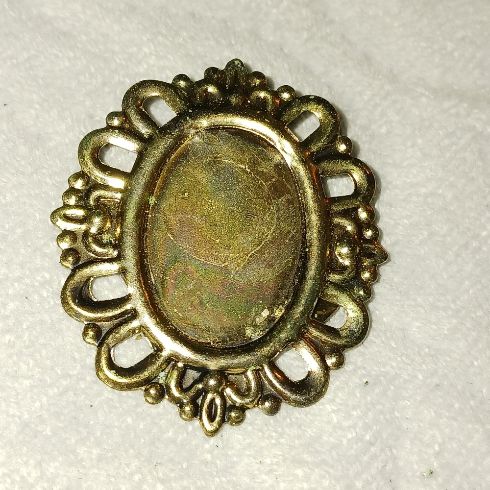 Vintage Scarf Clip (Ready To Finish)